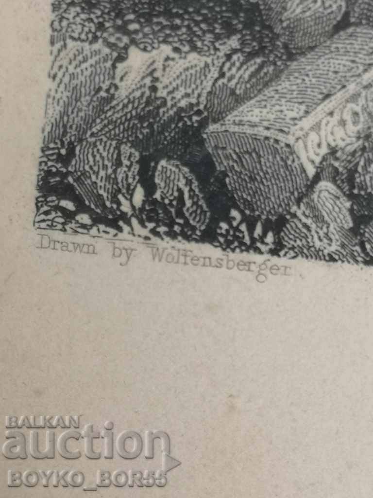 Delivery of Ancient 19th Century Antique Collectible Lithograph Delivery of Ancient 19th Century Antique Collectible Lithograph