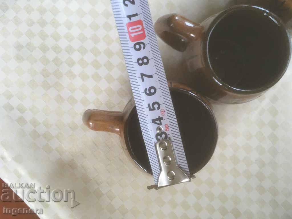 Auction TROYAN CERAMICS FROM THE 70'S GLASS GLUES-4 PCS Auction TROYAN CERAMICS FROM THE 70'S GLASS GLUES-4 PCS