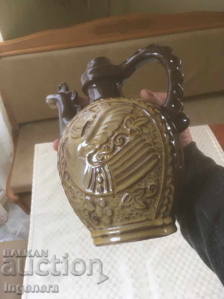 TROYAN CERAMICS FROM THE 70'S KRONDIR VINEGAR STOMNA BARDE with price 21.00 BGN | € 10.74 TROYAN CERAMICS FROM THE 70'S KRONDIR VINEGAR STOMNA BARDE with price 21.00 BGN | € 10.74