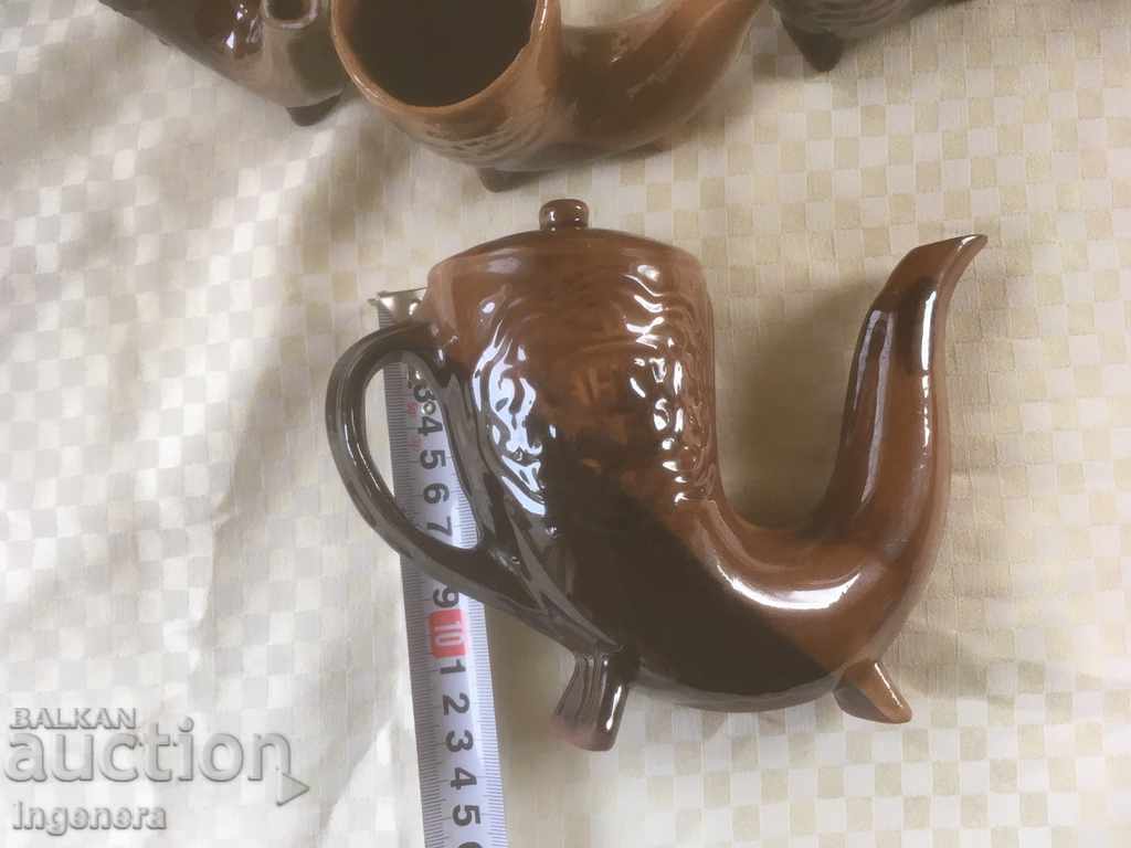 Delivery of TROYAN CERAMICS FROM THE 70'S BEAUTY SERVICE