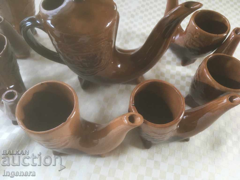 TROYAN CERAMICS FROM THE 70'S BEAUTY SERVICE - 5