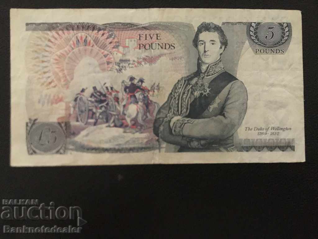 England 5 Pounds 1971-91 Pick 378 Ref 3163 with price 60.00 BGN | € 30.68 England 5 Pounds 1971-91 Pick 378 Ref 3163 with price 60.00 BGN | € 30.68