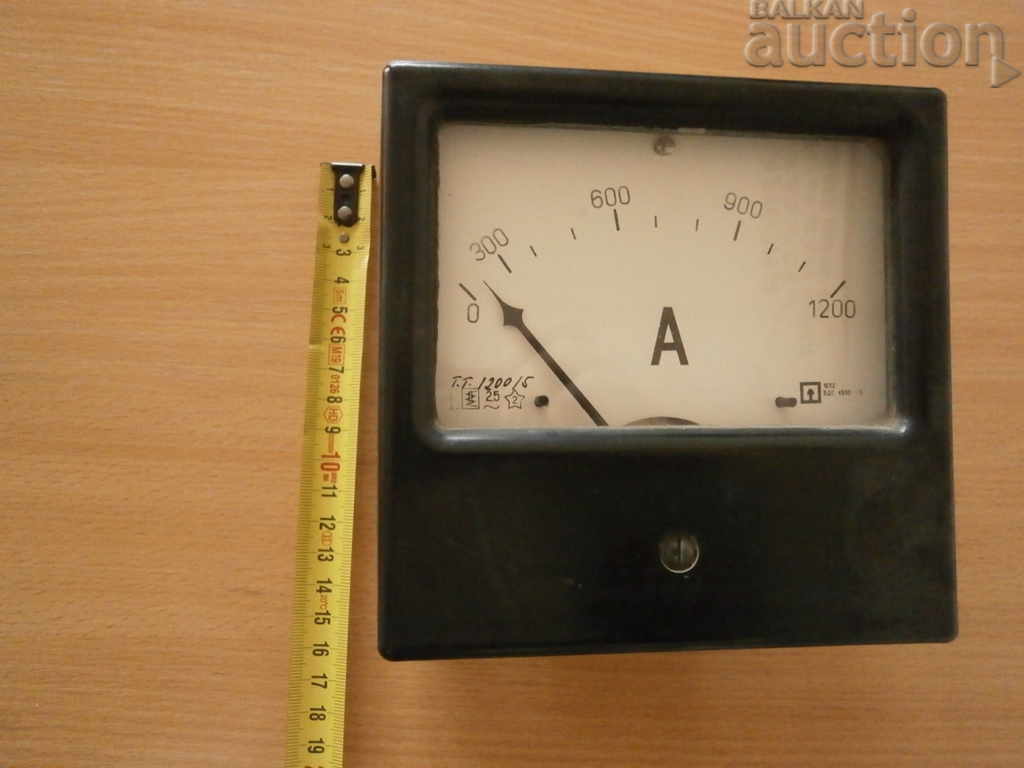 vintage large bakelite measuring instrument retro vintage - 6