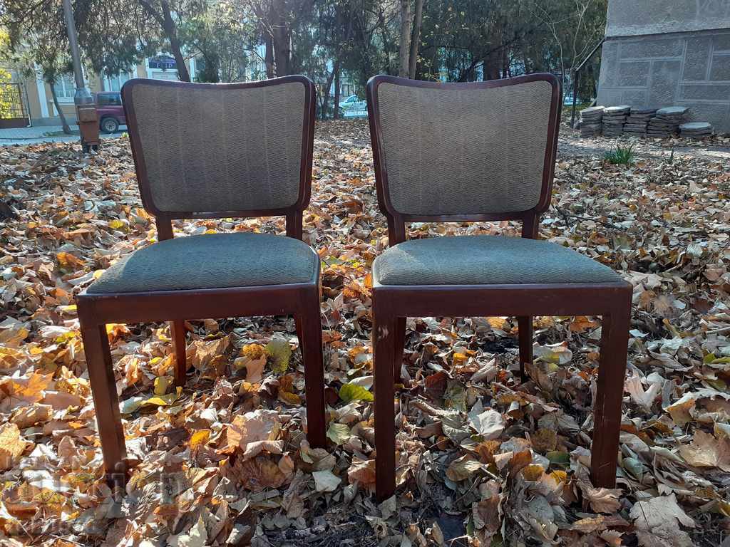 THONET FIND Doua scaune Tonet Austria - original - 7