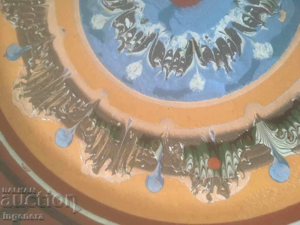 ТРОЯНСКА КЕРАМИКА ОТ 70-ТЕ ЧИНИЯ ГОЛЯМО ЗА СТЕНА - 5 ТРОЯНСКА КЕРАМИКА ОТ 70-ТЕ ЧИНИЯ ГОЛЯМО ЗА СТЕНА - 5