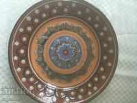TROYAN CERAMICS FROM THE 70'S PLATES BIG FOR A WALL