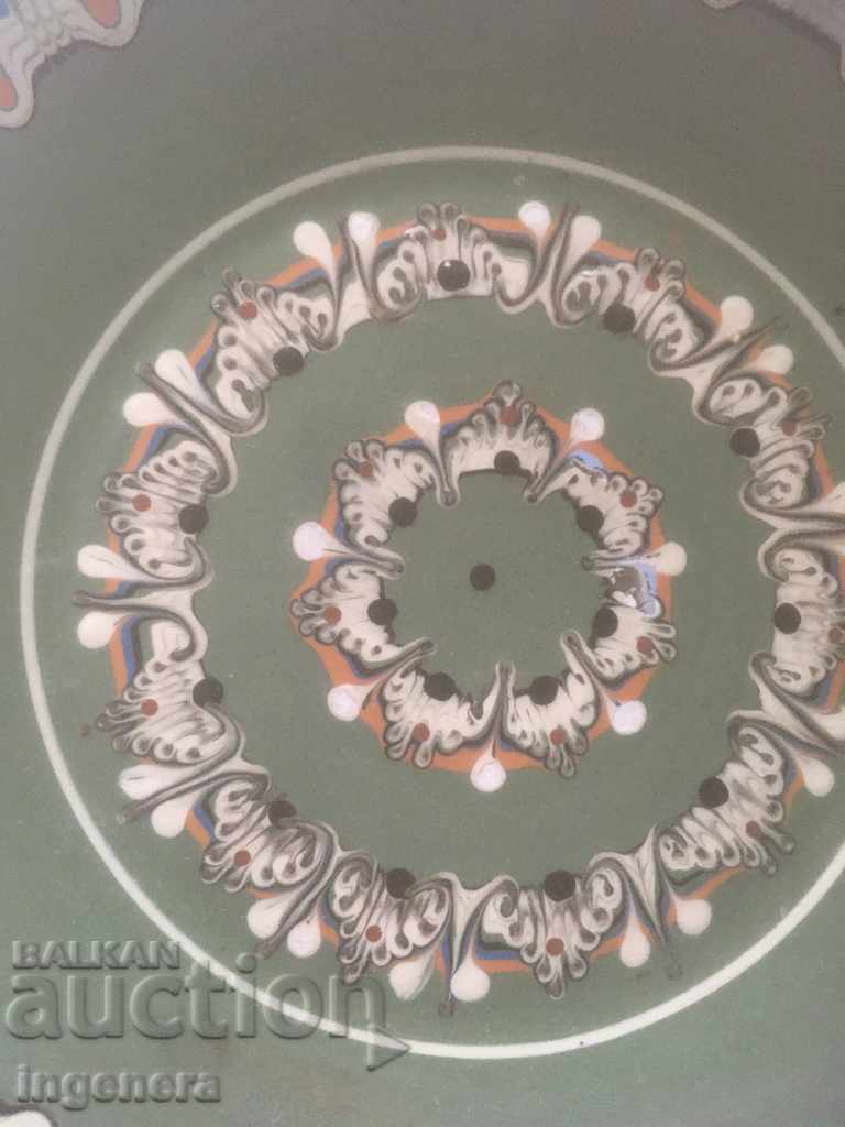 TROYAN CERAMICS FROM THE 70'S PLATES FOR A LARGE WALL with price 16.00 BGN | € 8.18 TROYAN CERAMICS FROM THE 70'S PLATES FOR A LARGE WALL with price 16.00 BGN | € 8.18