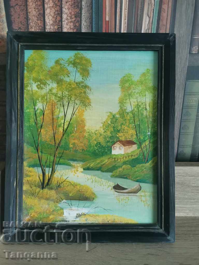 Auction Old oil painting Auction Old oil painting