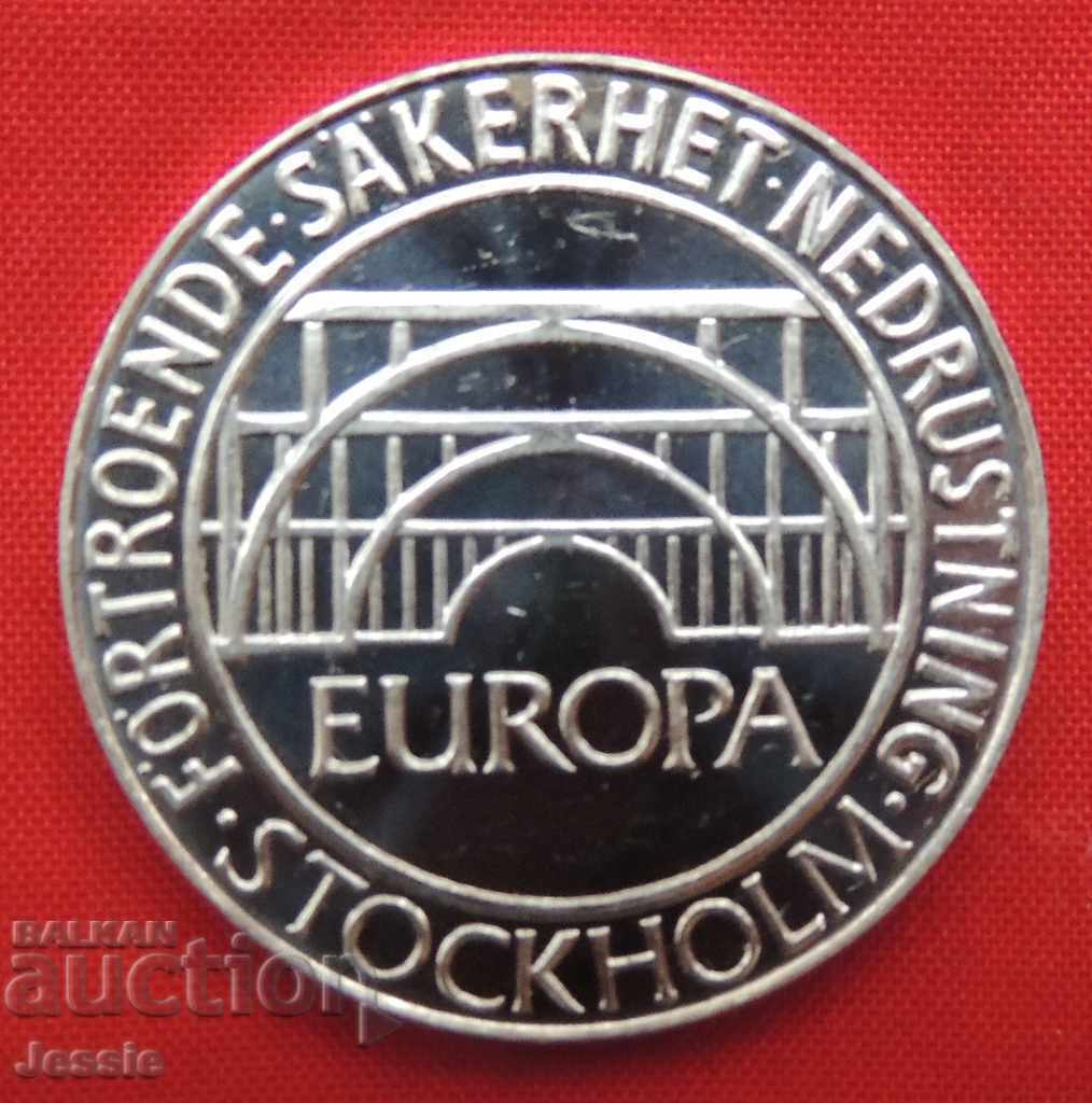 100 kroner Sweden 1984 MINT silver with price 54.91 BGN | € 28.08
