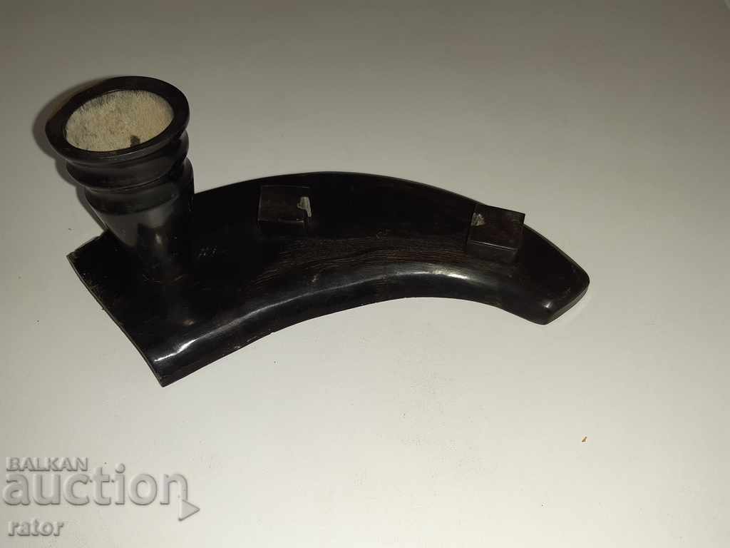 Old horn figure - vase, photo stand, soc with price 15.00 BGN | € 7.67