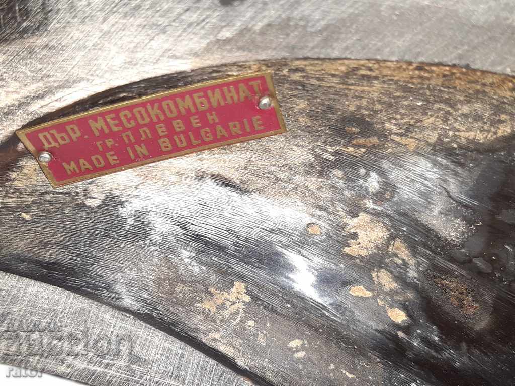 Old horn figure - vase, photo stand, soc - 6