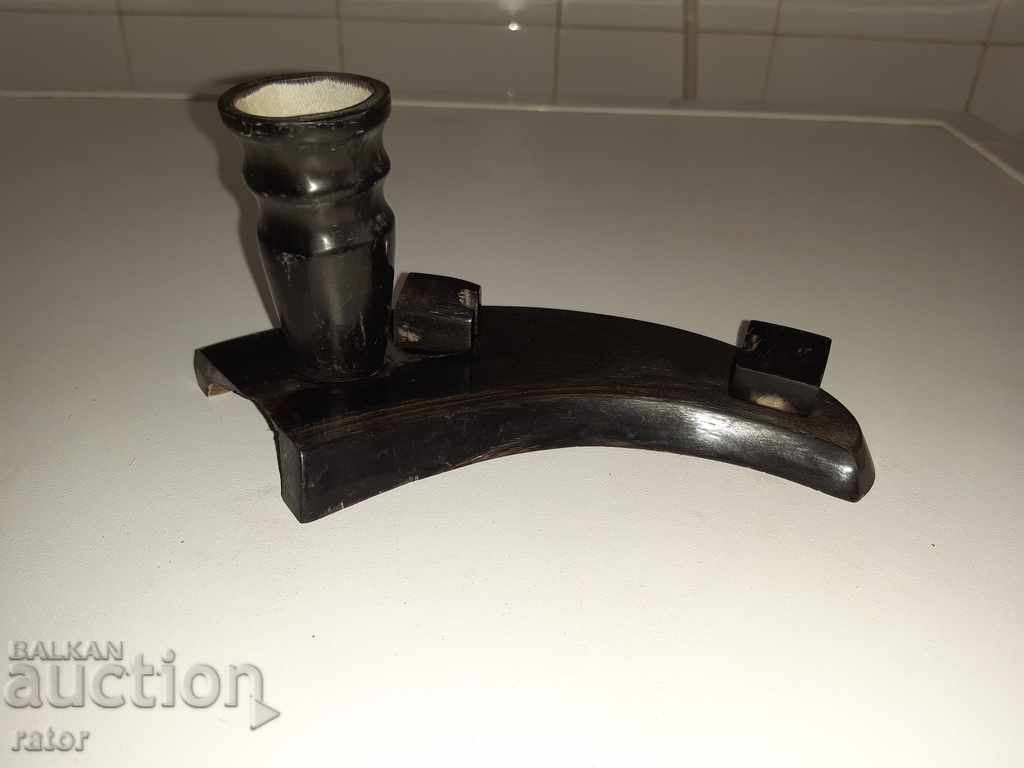 Παλαιό ειδώλιο από κέρατο - βάζο, κορνίζα φωτογραφιών, σοσιαλιστικό