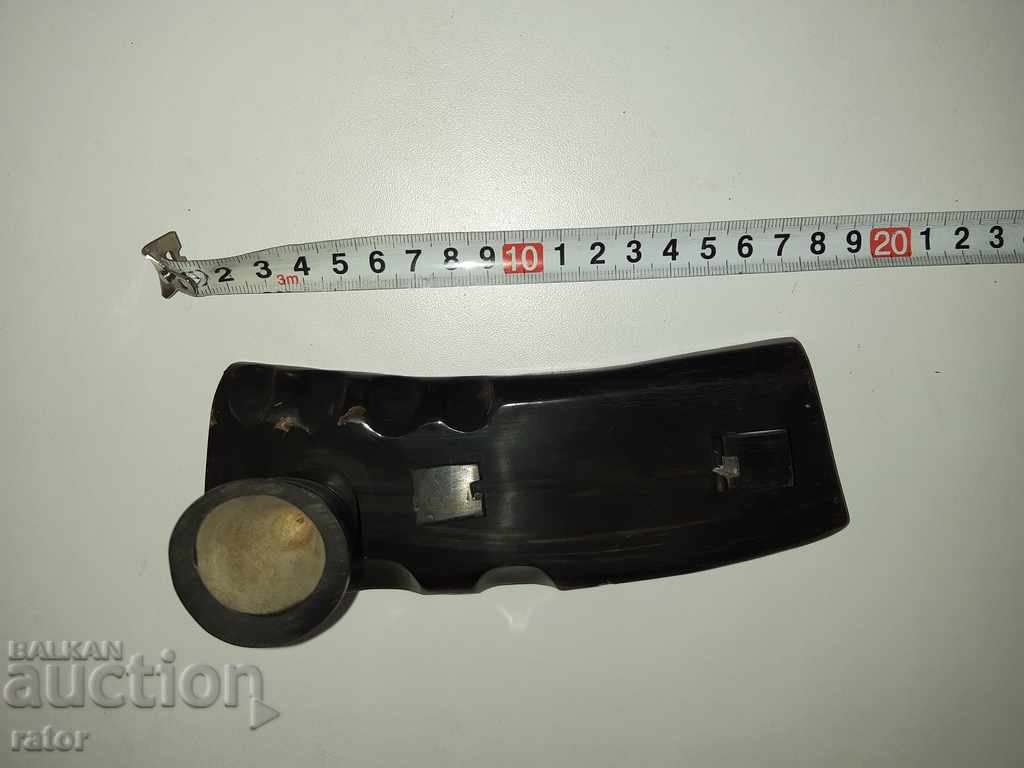 Old horn figure - vase, photo stand, soc - 5 Old horn figure - vase, photo stand, soc - 5