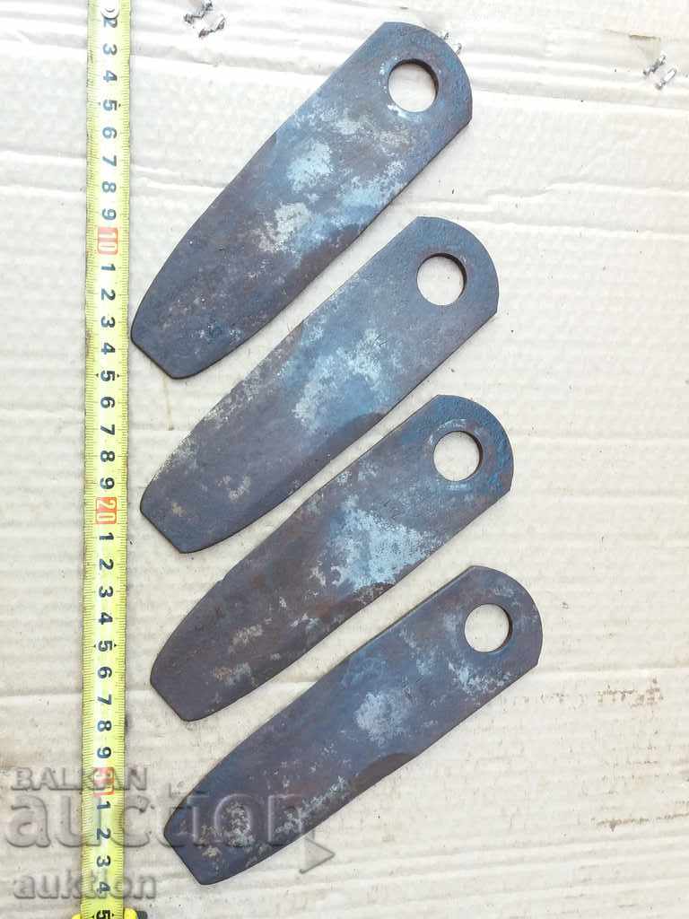 SET OF 4 MARKED CUTTERS, EXCELLENT TOOLS - 5 SET OF 4 MARKED CUTTERS, EXCELLENT TOOLS - 5
