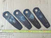 SET OF 4 MARKED CUTTERS, EXCELLENT TOOLS