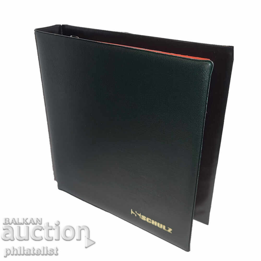 Delivery of Schulz 10-sheet coin binder for 221 green coins Delivery of Schulz 10-sheet coin binder for 221 green coins