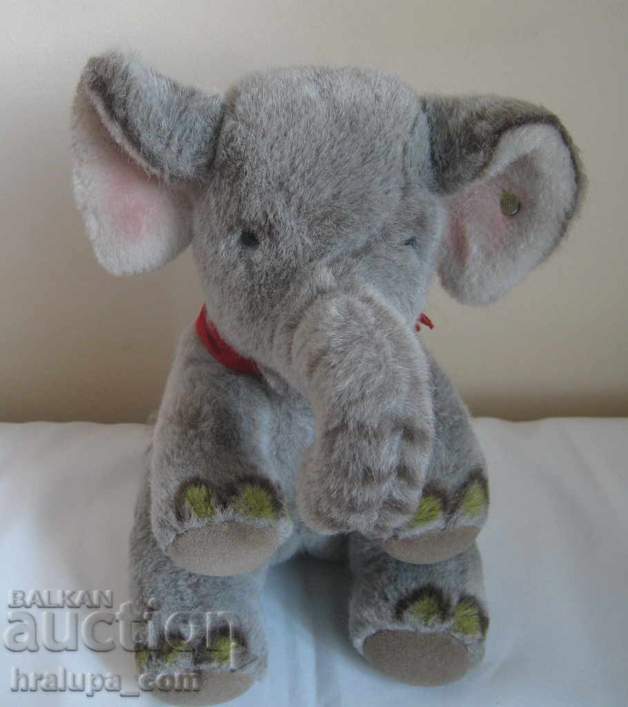 Jucărie de pluș de colecție Steiff Steiff Dossy Elephant