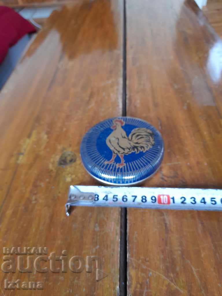 Old metal box with price 20.00 BGN | € 10.23 Old metal box with price 20.00 BGN | € 10.23
