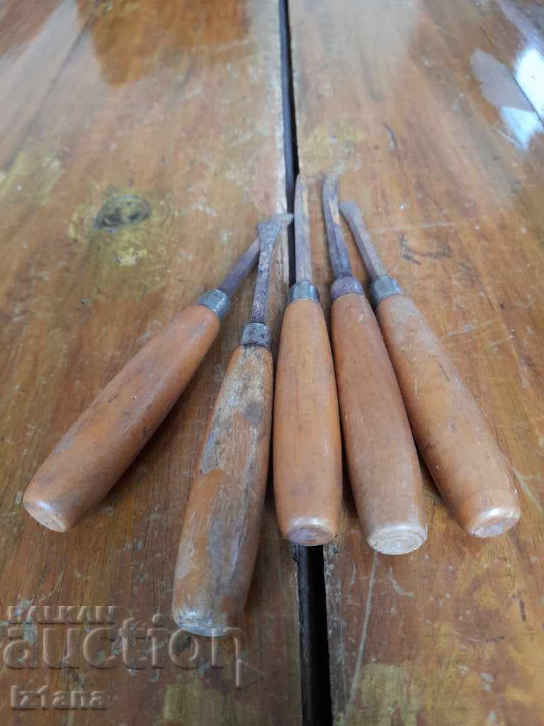 Παλιές ξύλινες σμίλες - 5 Παλιές ξύλινες σμίλες - 5