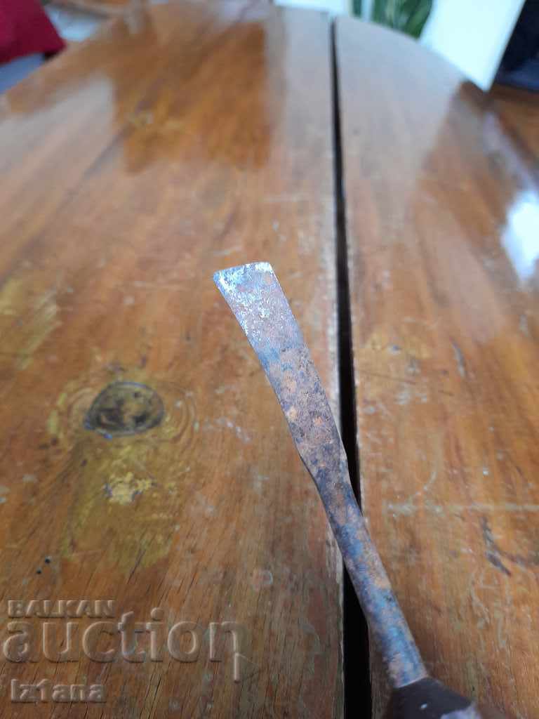 Auction  Old wood chisel