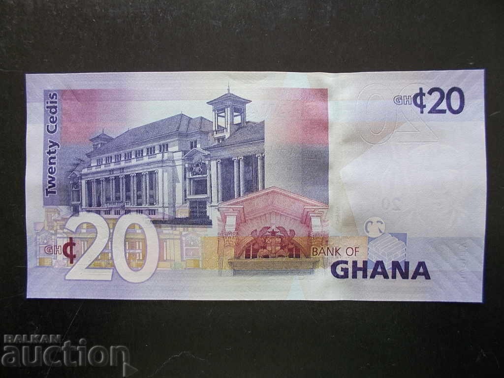GHANA, 20 seats, 2017, UNC with price 34.99 BGN | € 17.89 GHANA, 20 seats, 2017, UNC with price 34.99 BGN | € 17.89