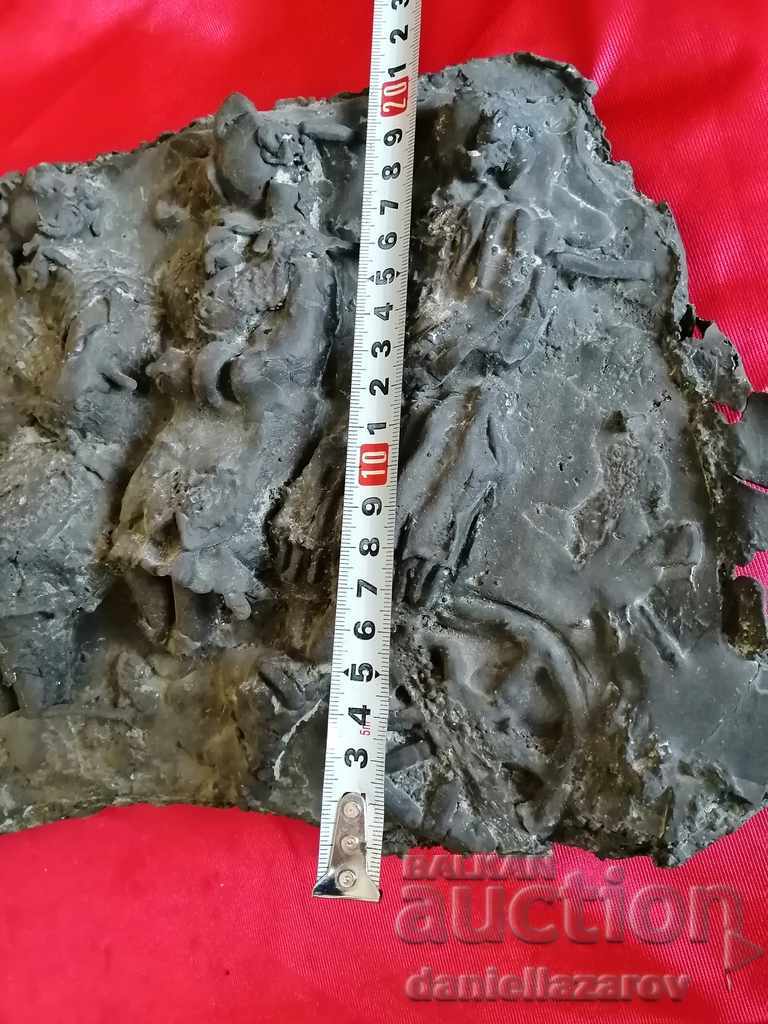 Unique Author's Bronze Bas-relief, Panel 14 kg - 7 Unique Author's Bronze Bas-relief, Panel 14 kg - 7