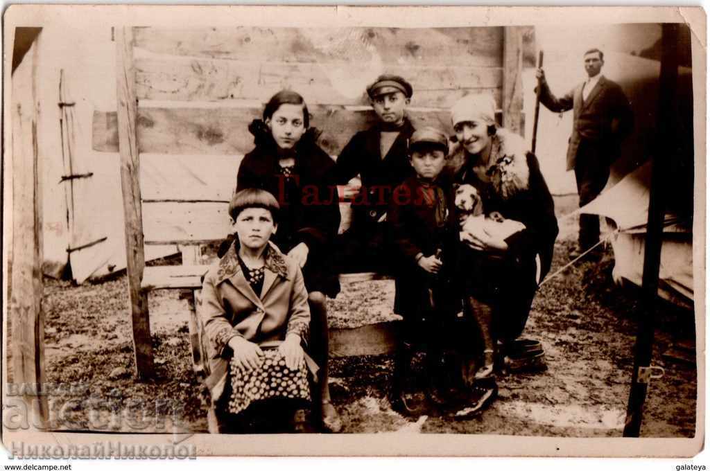 1928 FOTO VECHE RARA PLOVDIV CUTREMUR CHIRPANA A676