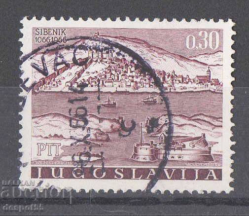1966. Iugoslavia. 900 de ani de la Šibenik.