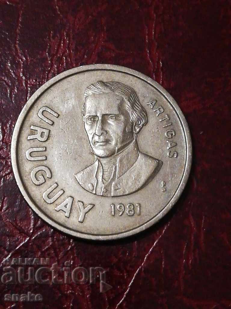 Uruguay 10 pesos 1981 with price 1.50 BGN | € 0.77 Uruguay 10 pesos 1981 with price 1.50 BGN | € 0.77