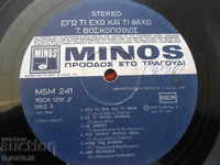 Gramophone record, large, MINOS