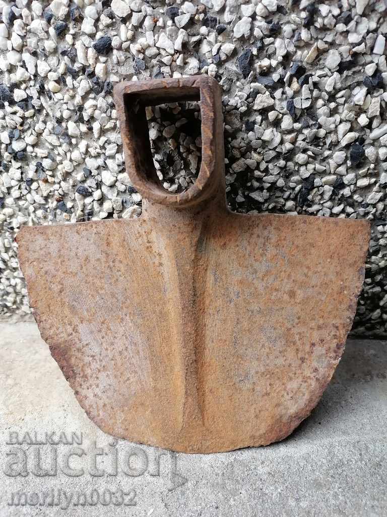 Forged pitchfork, hoe, agricultural tool, wrought iron - 6 Forged pitchfork, hoe, agricultural tool, wrought iron - 6