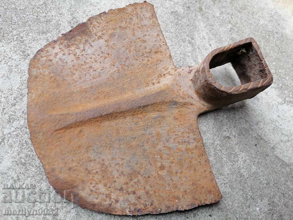 Forged pitchfork, hoe, agricultural tool, wrought iron - 7 Forged pitchfork, hoe, agricultural tool, wrought iron - 7