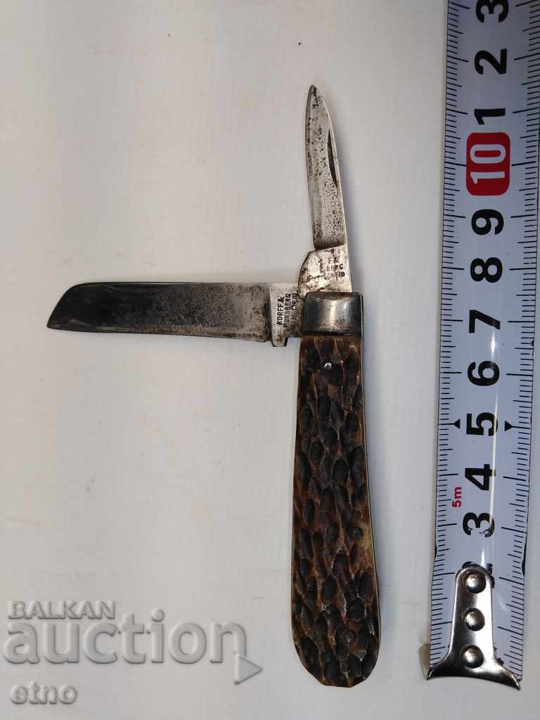 OLD GERMAN POCKET KNIFE-KORFF & HONSBERG - 7 OLD GERMAN POCKET KNIFE-KORFF & HONSBERG - 7