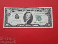 USA USA $ 10 - B - issue issued 1985 aUNC UNC
