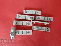 DIN Rail for Fuses and Protections - 7 pcs. - Germany