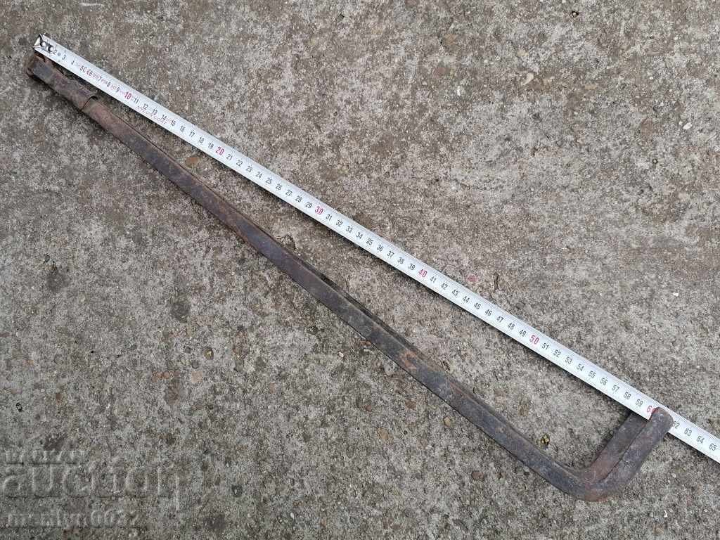 Παλιά το πόκερ, λαβίδες, σφυρήλατο σίδερο peshnik - 6