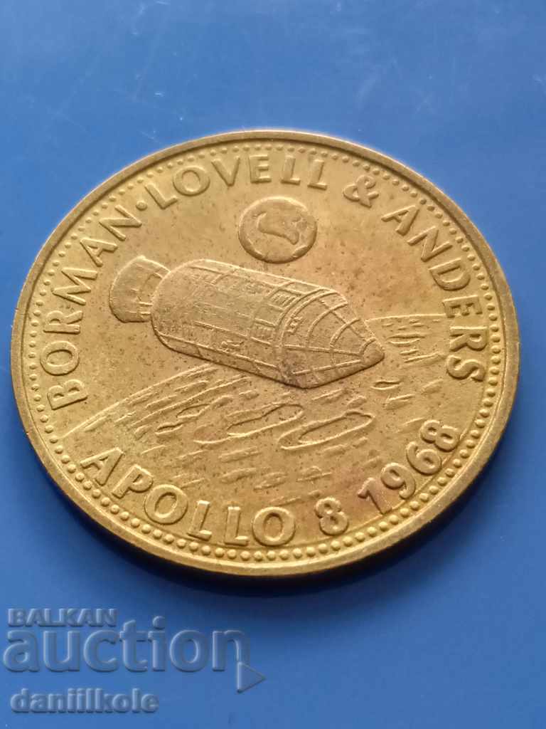 Delivery of * $ * Y * $ * SHELL TOKEN - APOLLO 6 1968 - EXCELLENT * $ * Y * $ * Delivery of * $ * Y * $ * SHELL TOKEN - APOLLO 6 1968 - EXCELLENT * $ * Y * $ *