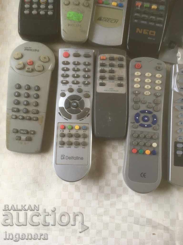 Auction  REMOTE REMOTE-9 PCS SCRAP USE