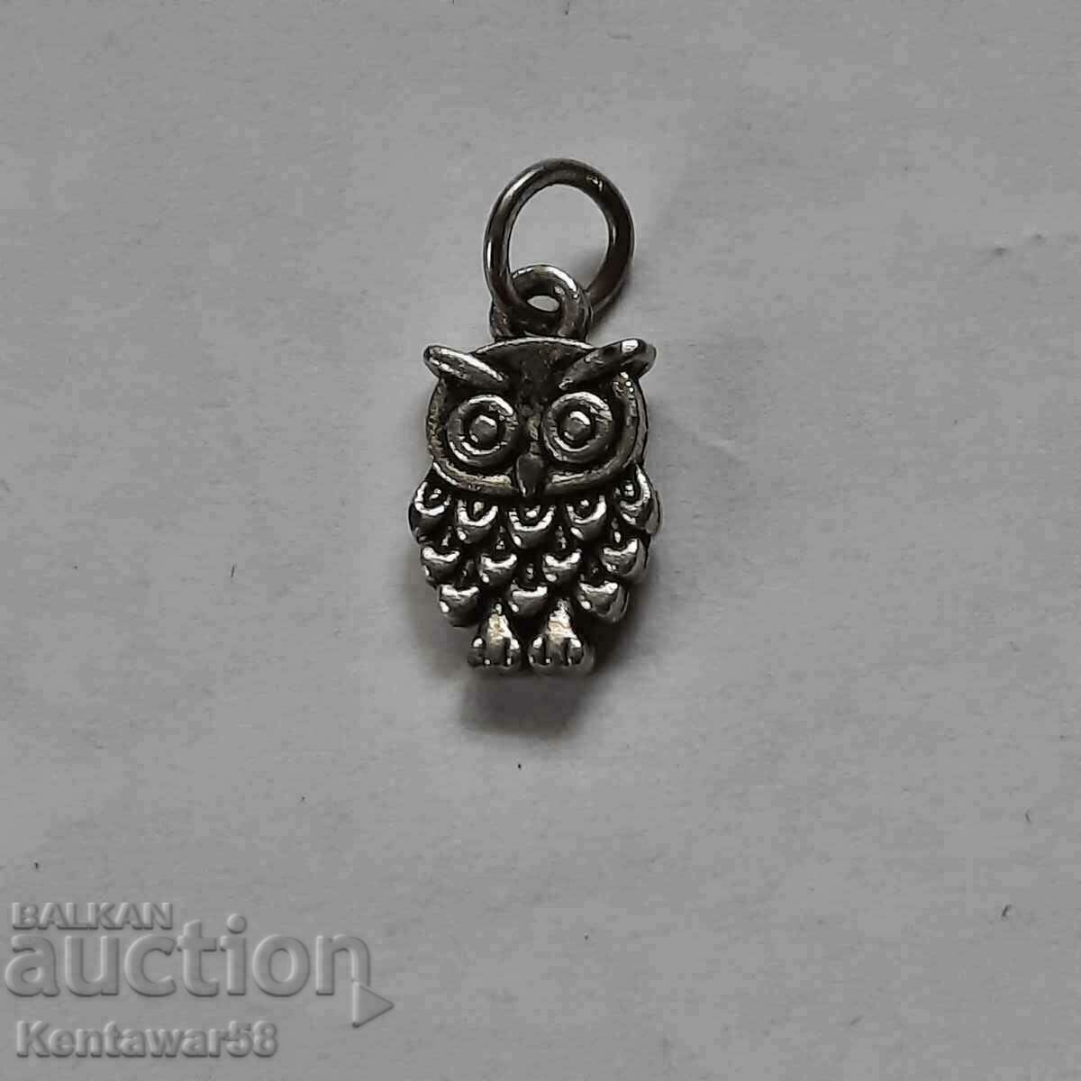 Μενταγιόν - κουκουβάγια. Μενταγιόν - κουκουβάγια.