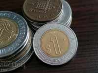 Монета - Мексико - 1 песо | 2007г.