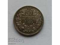 50 cents 1913 - MINT WITH GLOSS - SILVER