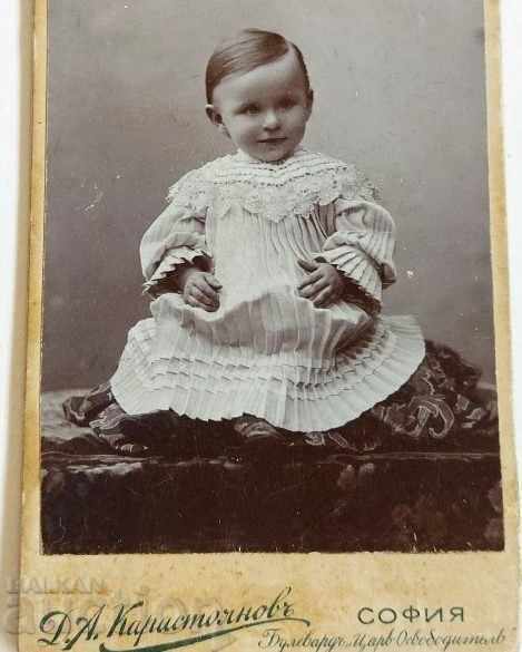 1900 SOFIA PHOTO PHOTO CARDBOARD PRINCIPALITY CHILD BABY