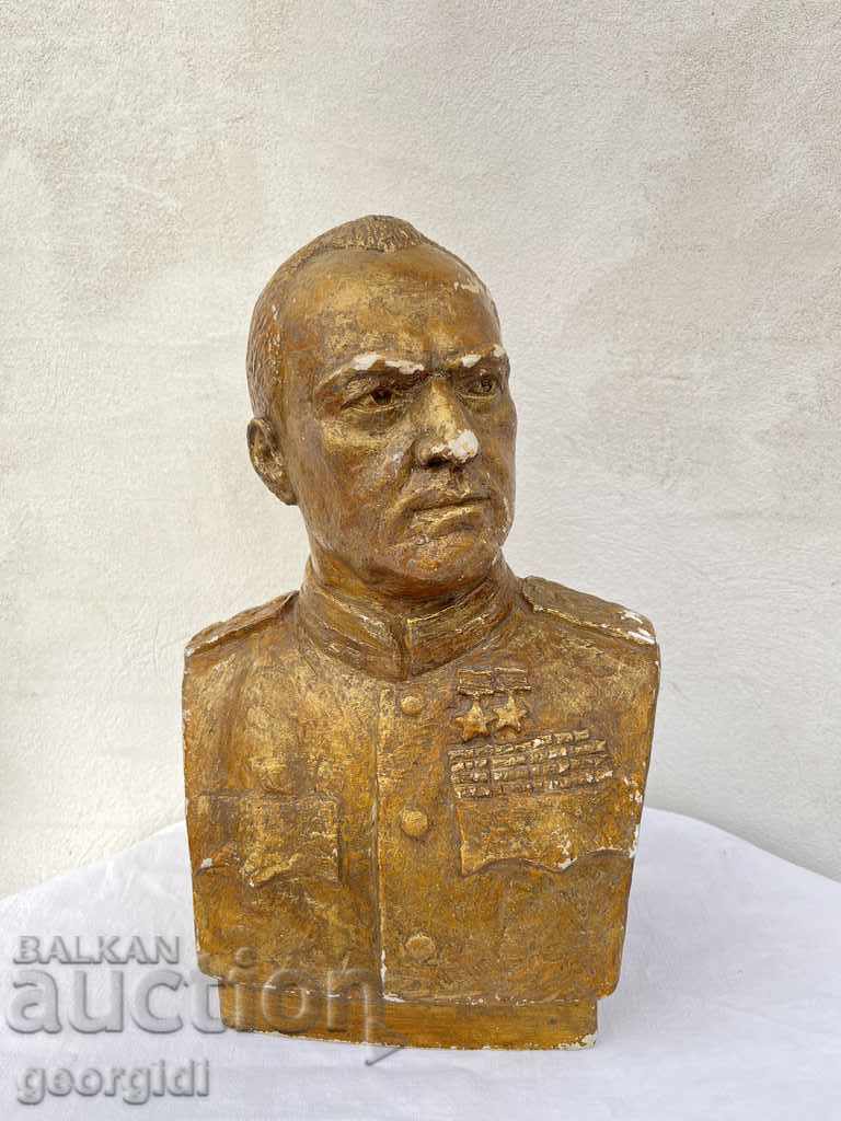 Autorul KRUM DEMERDZHIEV - bustul Mareșalului Jukov