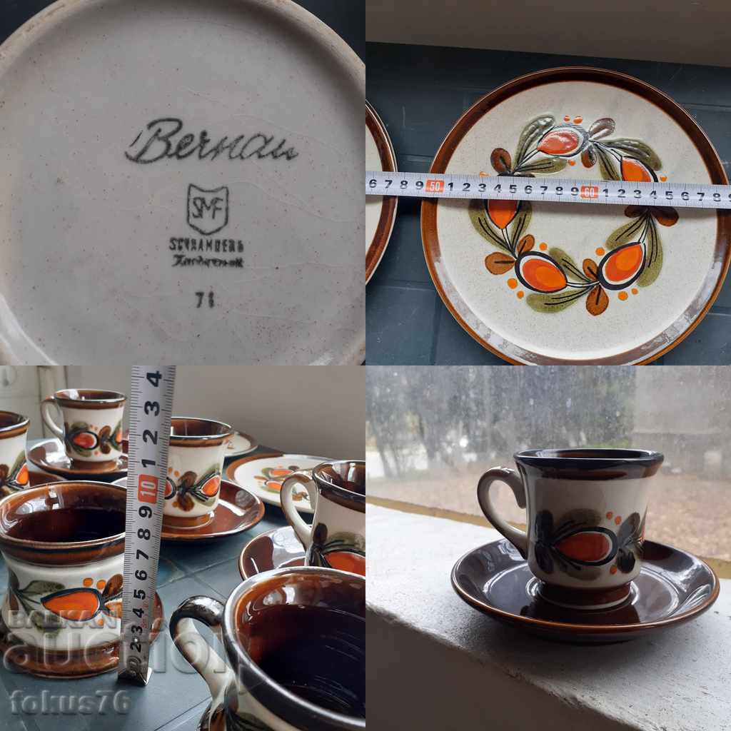 BERNAU - Great set of German ceramics - 7