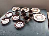 BERNAU - Great set of German ceramics