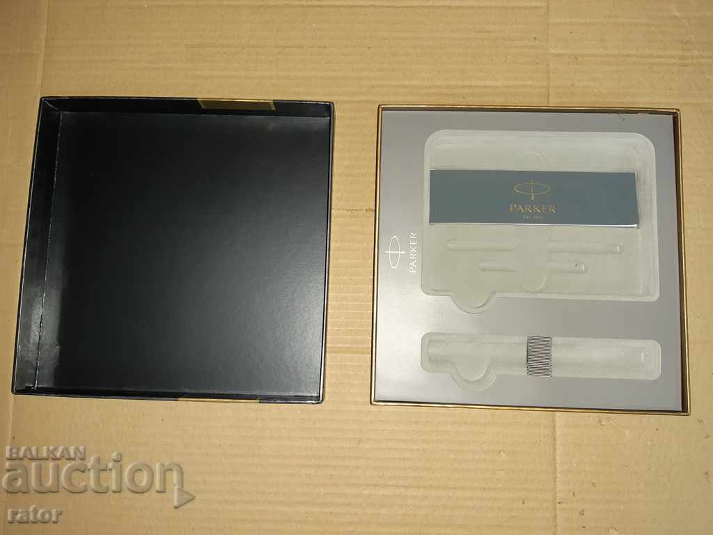 Δημοπρασία Σετ PARKER, PARKER, PARKER - κουτί και βιβλιαράκι Δημοπρασία Σετ PARKER, PARKER, PARKER - κουτί και βιβλιαράκι