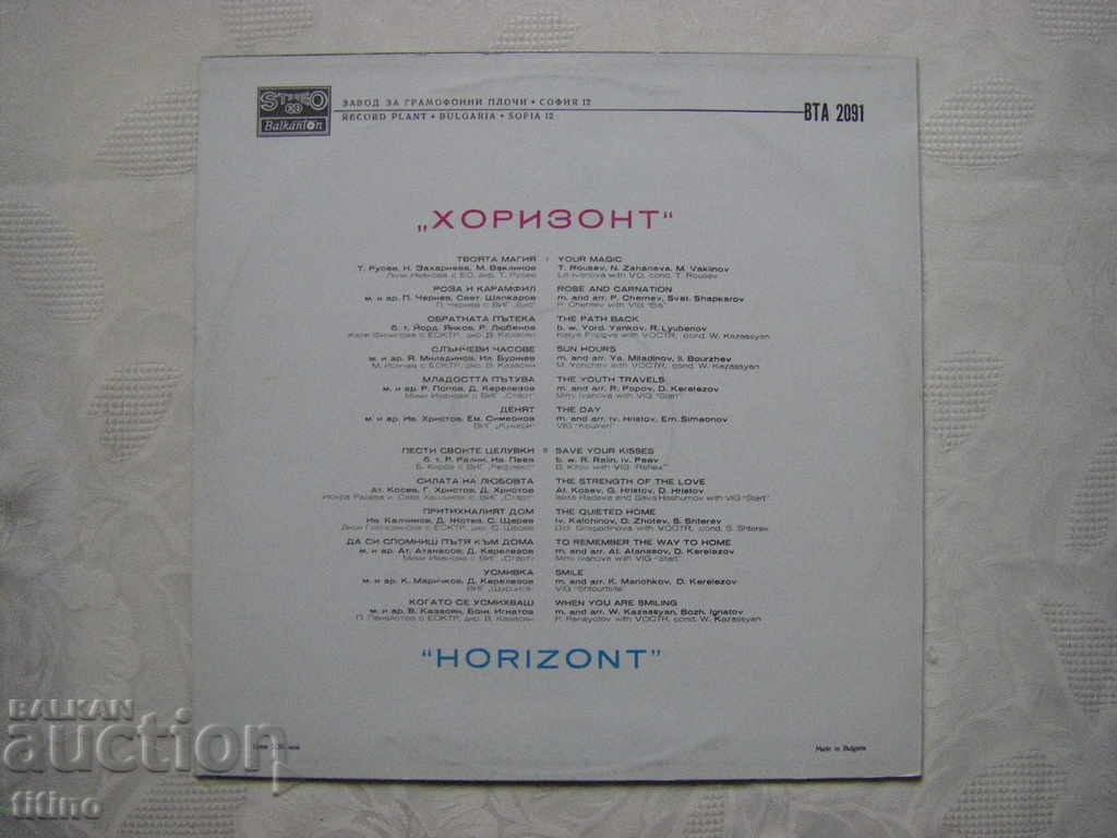 Delivery of WTA 2091 - Horizon 11 Delivery of WTA 2091 - Horizon 11