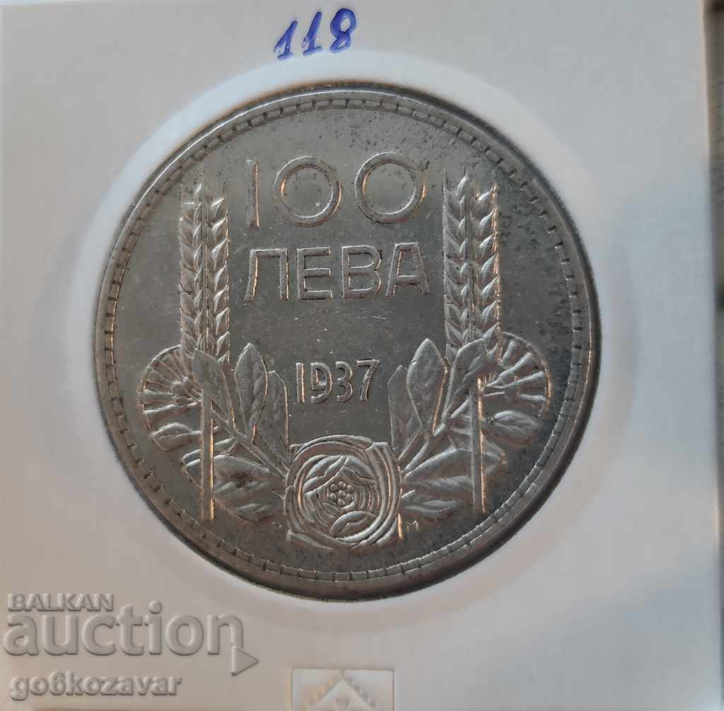 Bulgaria 100 BGN 1937 Argint. cu preț € 30.63 | 59.91 BGN Bulgaria 100 BGN 1937 Argint. cu preț € 30.63 | 59.91 BGN