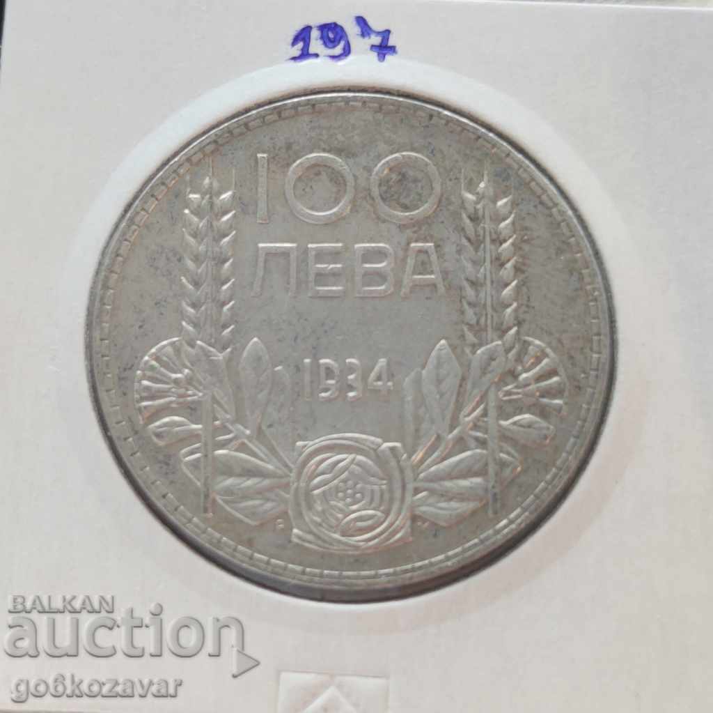 Bulgaria 100 BGN 1934 Argint. cu preț € 36.00 | 70.41 BGN