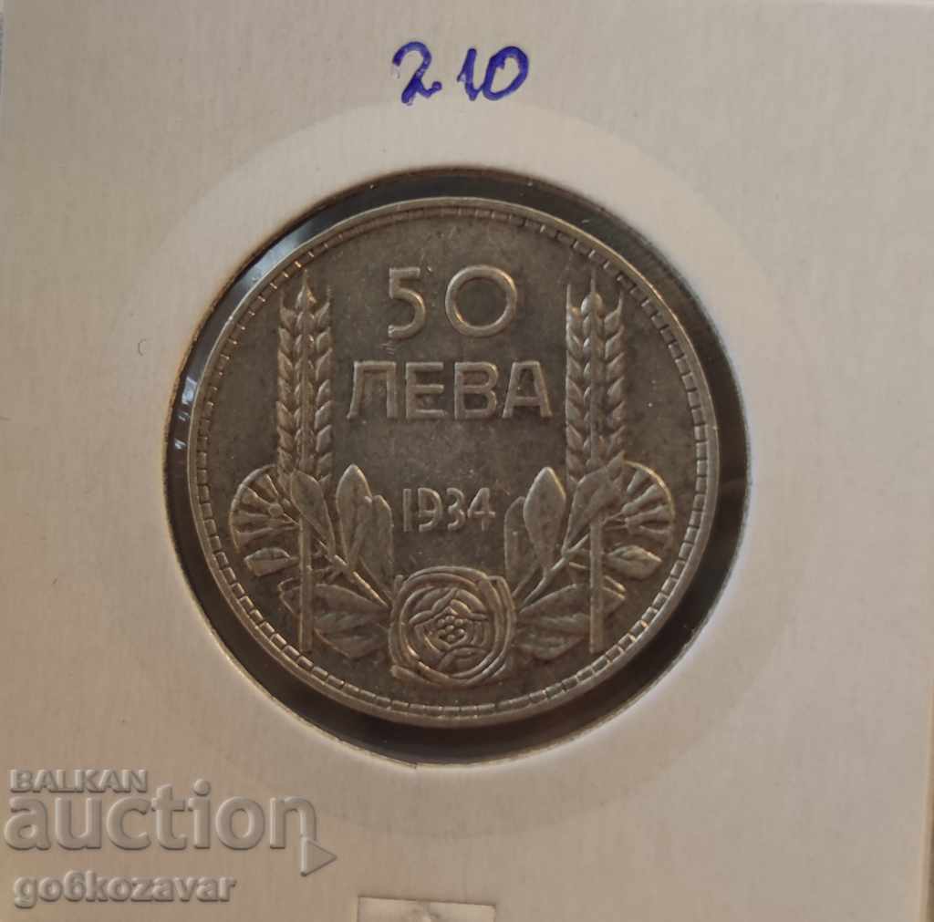 Bulgaria 50 BGN 1934 Silver! with price 23.50 BGN | € 12.02 Bulgaria 50 BGN 1934 Silver! with price 23.50 BGN | € 12.02